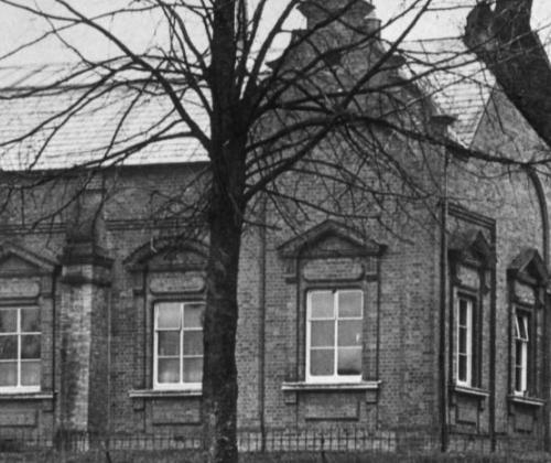 black and white photo of rothamsted testimonial laboratory 1893
