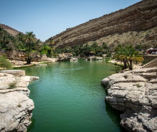Wadi in Oman